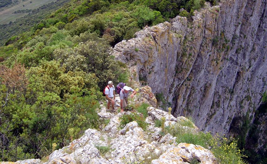Le Pic St Loup par la face nord Le Blog de Patrice