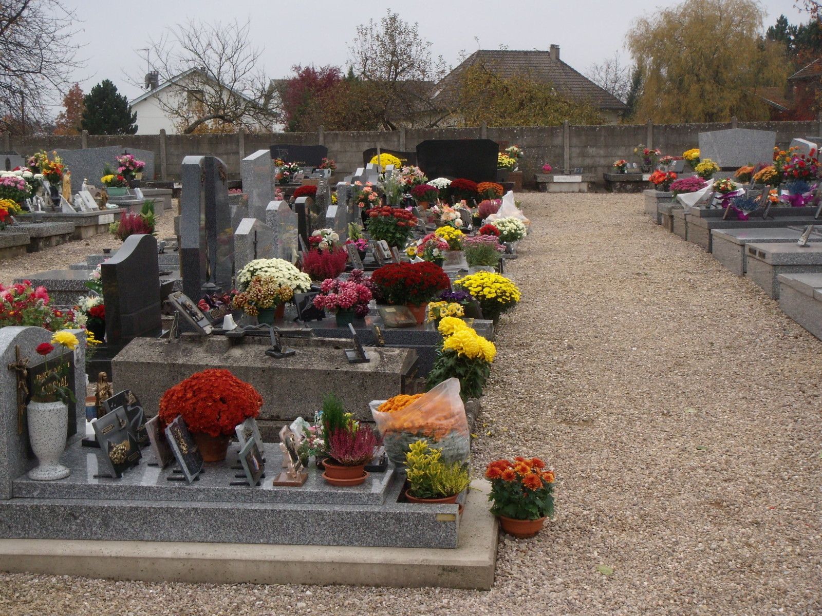 Le cimetière de Saint Loup sur Semouse