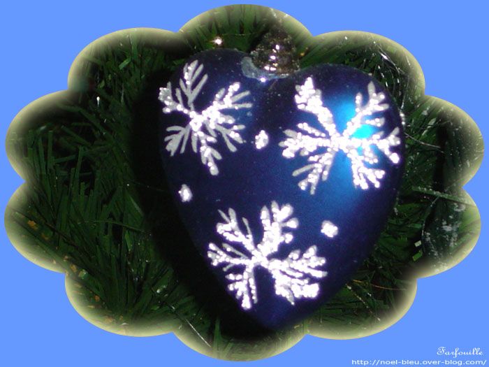 Image de Noël image Noël Bleu