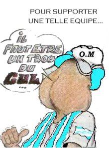 Mister Blague Photo : OM, Droit au crash