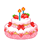 gâteau deux bougies 2