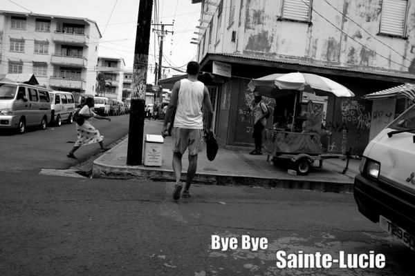 sainte lucie scene de rue