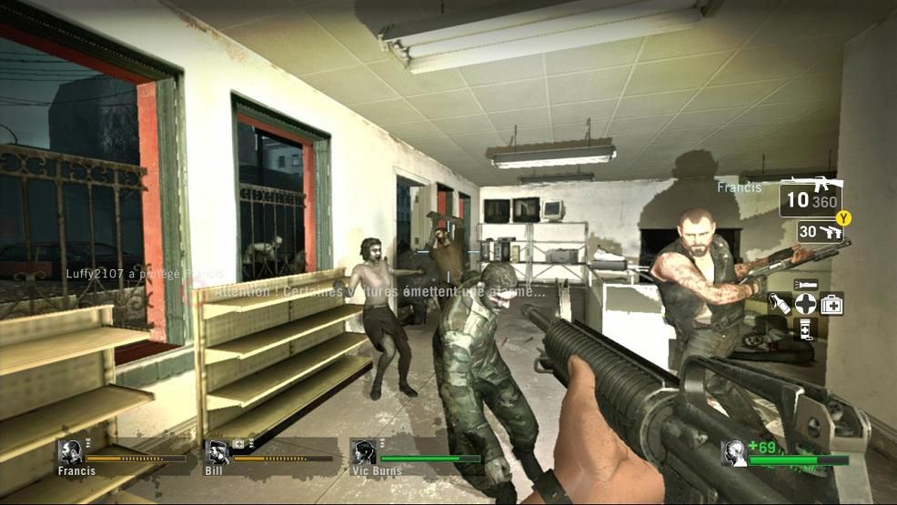 TEST : LEFT 4 DEAD / XBOX 360 -