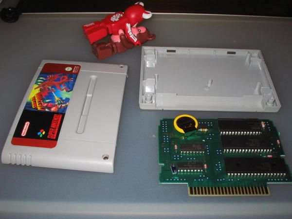 Soudure pile sauvegarde neuve Gameboy / SNES