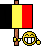 Smiley avec drapeau belge - http://vger.over-blog.com/