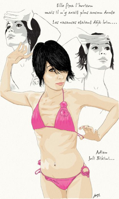 illustration mode maillot de bain bikini
