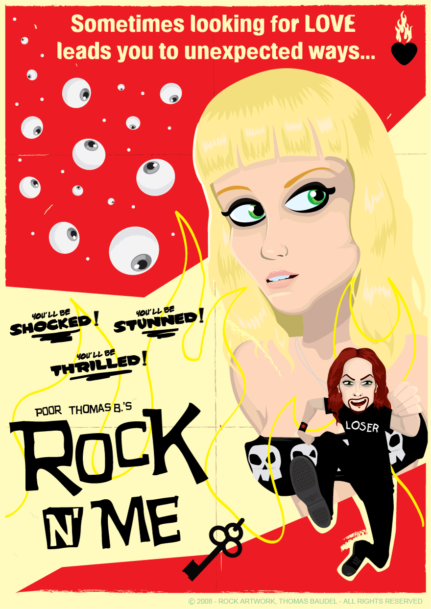 ROCK N' ME - A rock n' roll cartoon by Thomas B. ROCK N' ME - A rock n' roll cartoon by Thomas B.