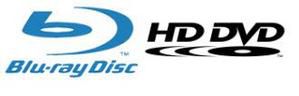 Logos Blu-ray et HD-DVD