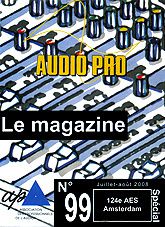 Couverture Audio Pro n° 99 Couverture Audio Pro n° 99