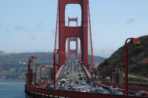 Le pont du Golden Gate à San-Francisco, Californie, USA