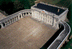 Le Château de Seneffe - vue aérienne
