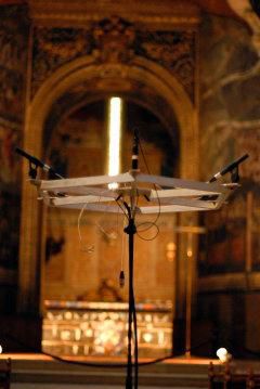 Pris de son multicanal à la cathédrale d'Arles - photo Benjamin Maumus