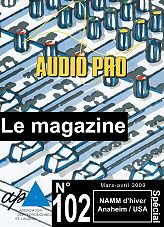 Couverture Audio Pro n° 102 Couverture Audio Pro n° 102