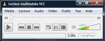 Copie d'écran de VLC Media Player