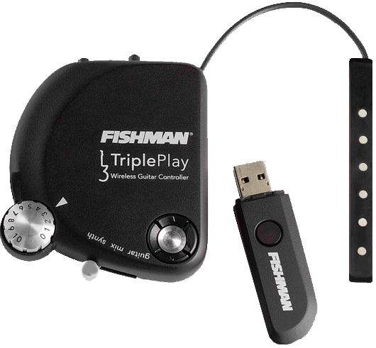 Le système de commande pour guitares électriques Triple Play Wireless Guitar Controller de Fishman