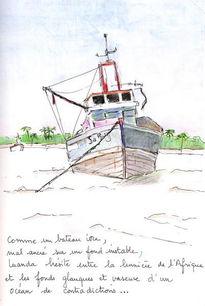 ANGOLA - Corimba : le bateau ivre