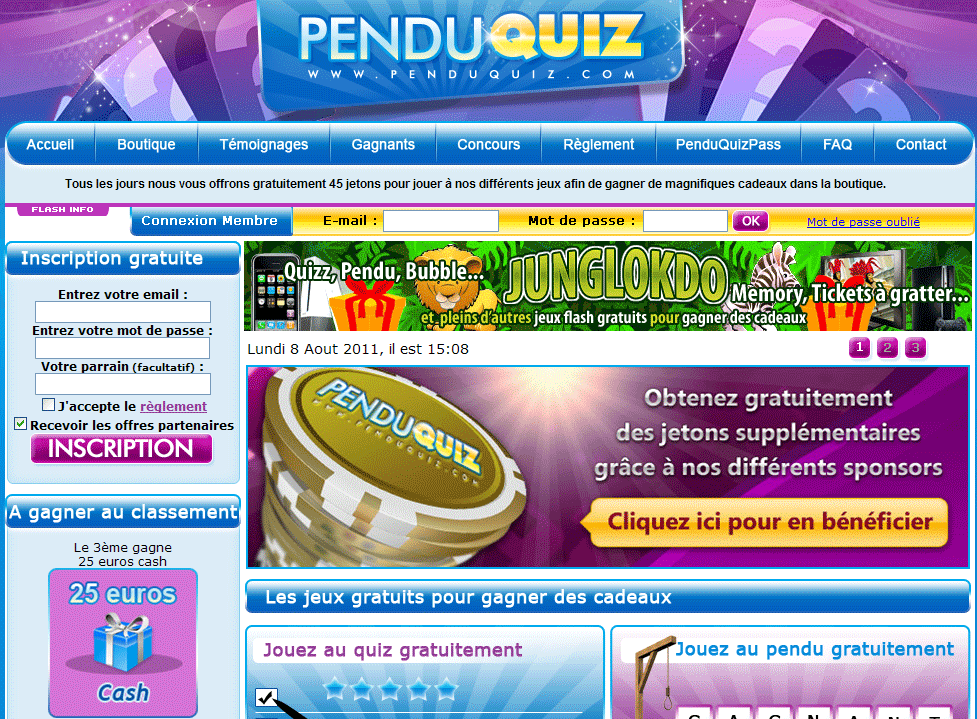 Jeux de tchat en ligne 3d