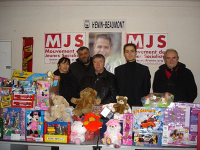 Remise de jouets