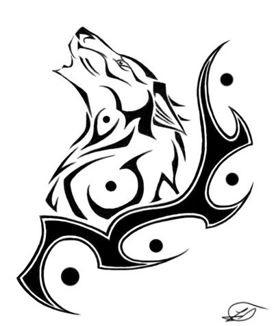 Bona Na Croin Wolf Tattoo by *WildSpiritWolf on deviantART. Tatouage Tribal