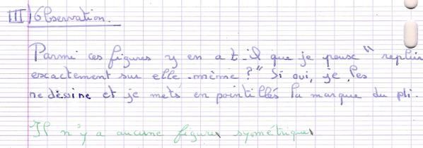 Création d'une figure- avec axe de symétrie - geombre