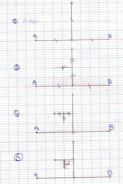 Transformation A étapes 2 à 5
