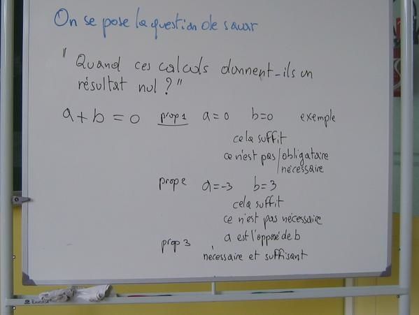 Condition nécessaire condition suffisante condition nécessaire et suffisante