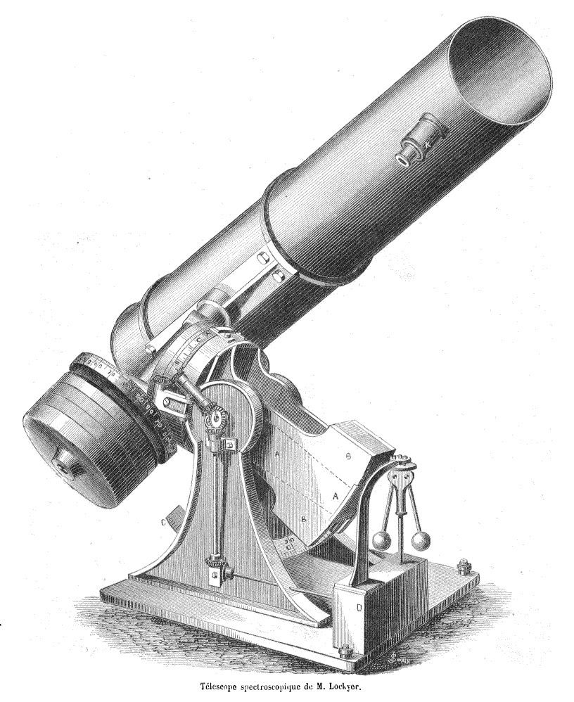 0165 Asrtronomie - Telescope spectroscopique de Lockyer
