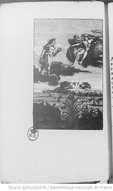 Illustration-dessin fable de Phèdre : Les grenouilles demandant un roi