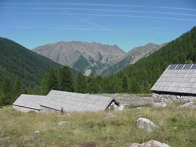 Photo paysage de montagne - vacherie