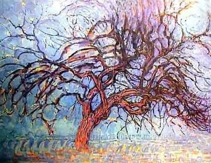 Mondrian, L'arbre rouge, 1908