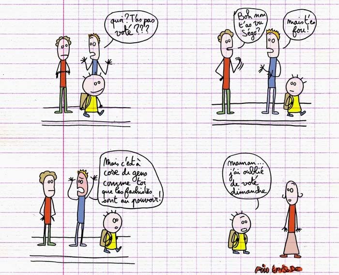La vie du lutin (pour relancer le sujet disparu) Victor-election