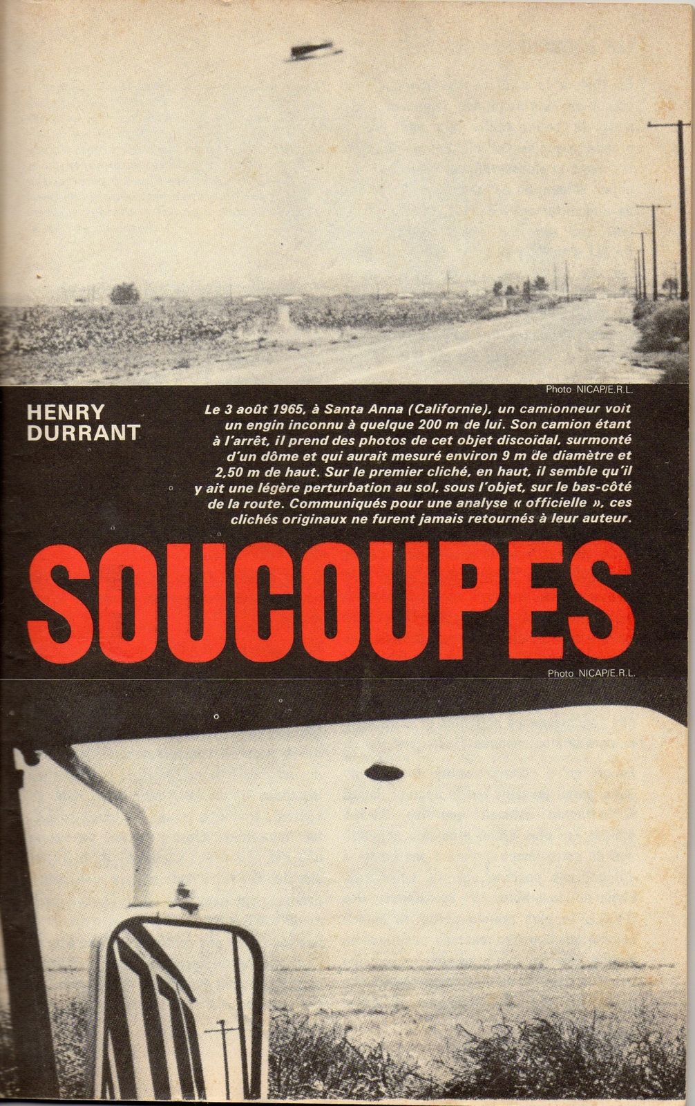 (1976) : HISTORIA Hors série, Les soucoupes volantes. Page-21