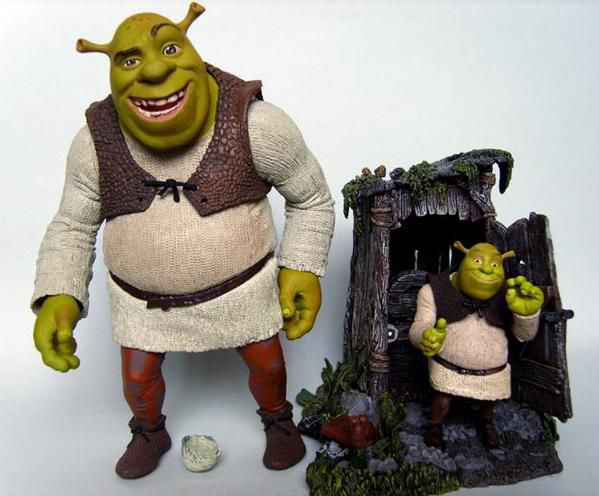 Figurines Attakus Shrek 2 collection