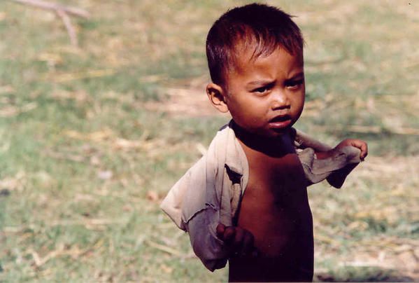 Un enfant au Cambodge