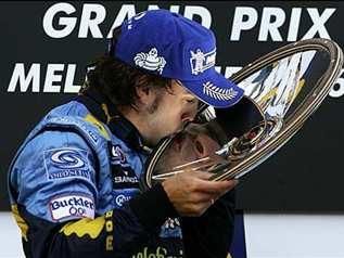Alonso commence la saison 2006 aussi bien qu'il avait commencé la précédente