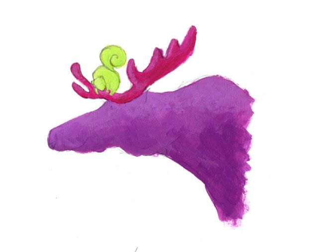 Elan Violet Illustration JanouEve Le Guerrier
