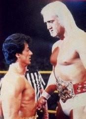 Sylvester Stallone & Hulk Hogan (1982)