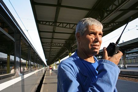 Lousaine Ablouh, gare de Lyon