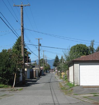 ruelle à Vancouver