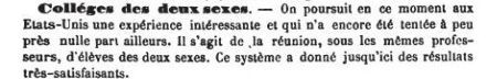 cliquez pour voir l'article complet college des deux sexes