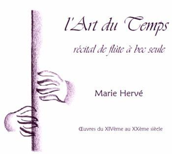 Marie Hervé récital de flûte à bec au Raincy