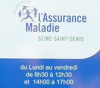 horaires d'accueil de la Sécu au Raincy : lundi au vendredi de 8h30 à 12h et de 14h à 17h