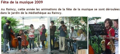 Fête de la musique 2009