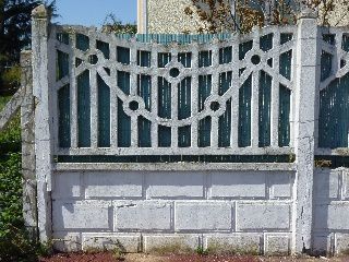 Juvisy clôture en panneau de béton ajouré