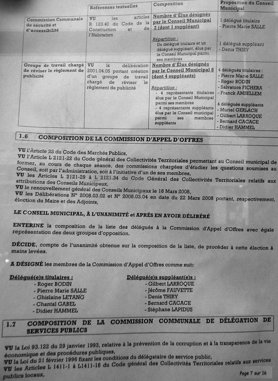 Le Raincy Compte-rendu Conseil Municipal 7 avril page 7