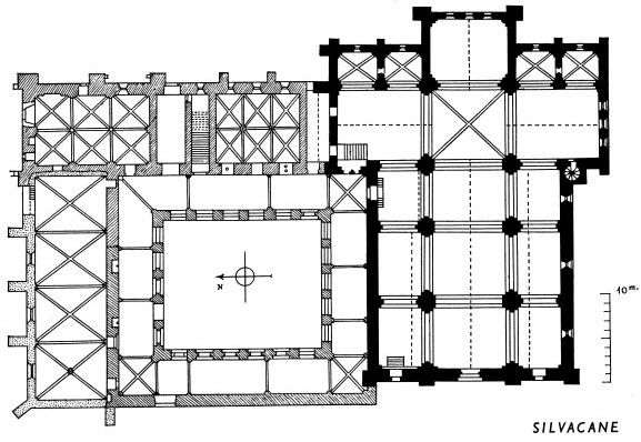 Silvacane plan