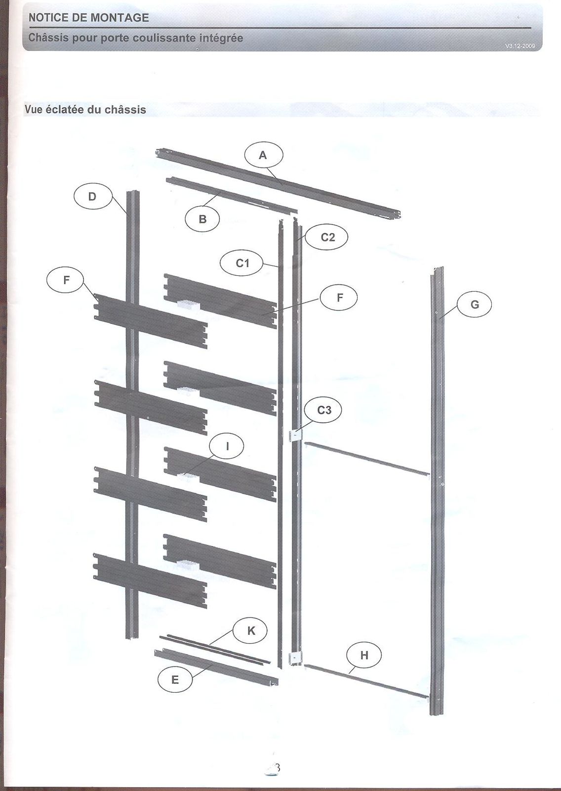 Notice de montage porte à galandage ARTENS - Autoconstruction  Autoconstruire sa maison