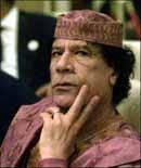 Le colonel Mouamar Khadafi