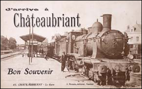 CARTE POSTALE CHATEAUBRIANT