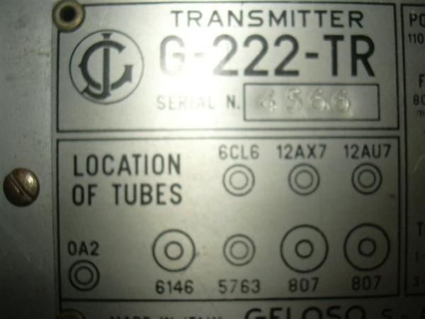 plaque G222